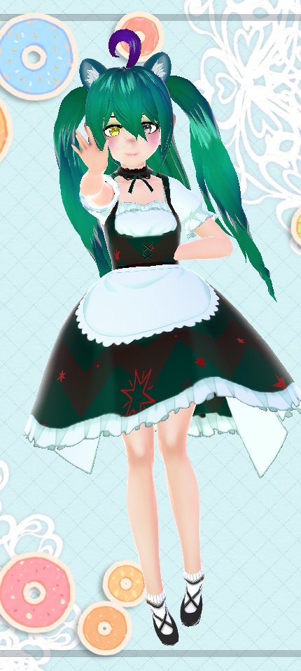 Christmas Maid Dress (Free)