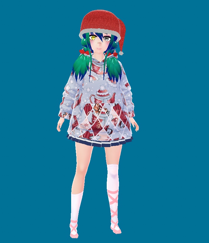 10 free Vroid Christmas Hoodies