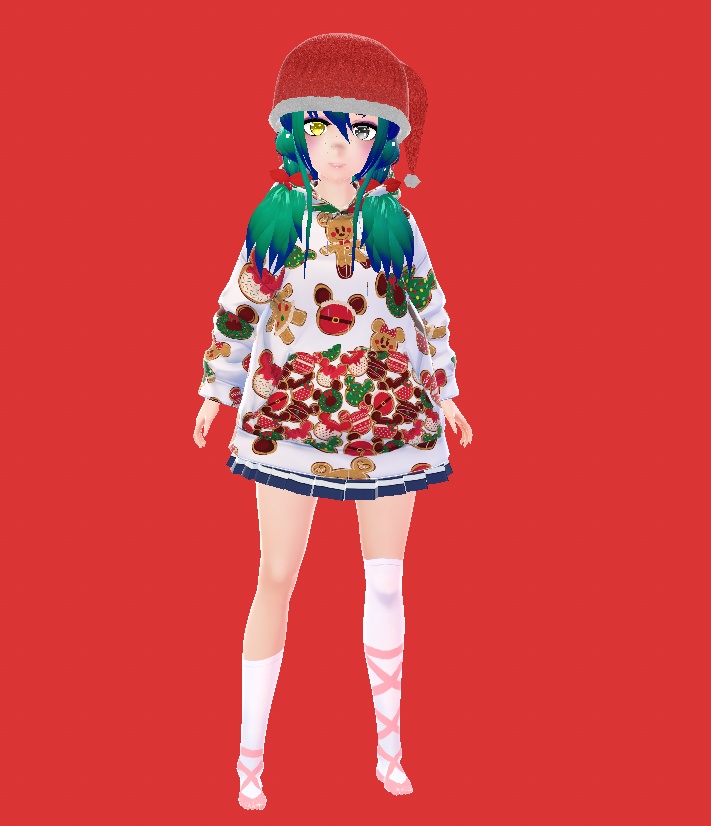 10 free Vroid Christmas Hoodies
