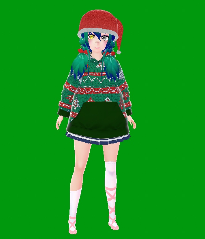 10 free Vroid Christmas Hoodies