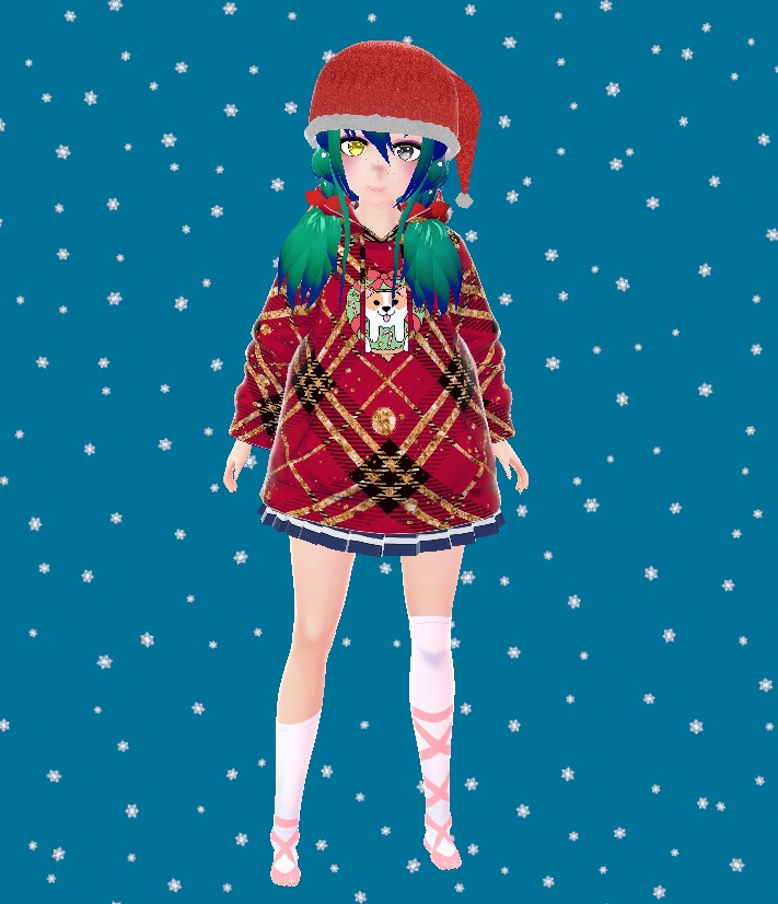 10 free Vroid Christmas Hoodies