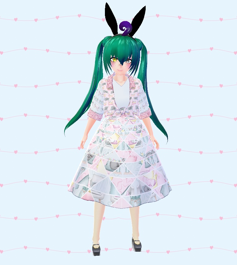 Vroid Crop Jacket and Dress bundle (Free)