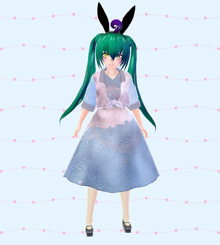 Vroid Crop Jacket and Dress bundle (Free)