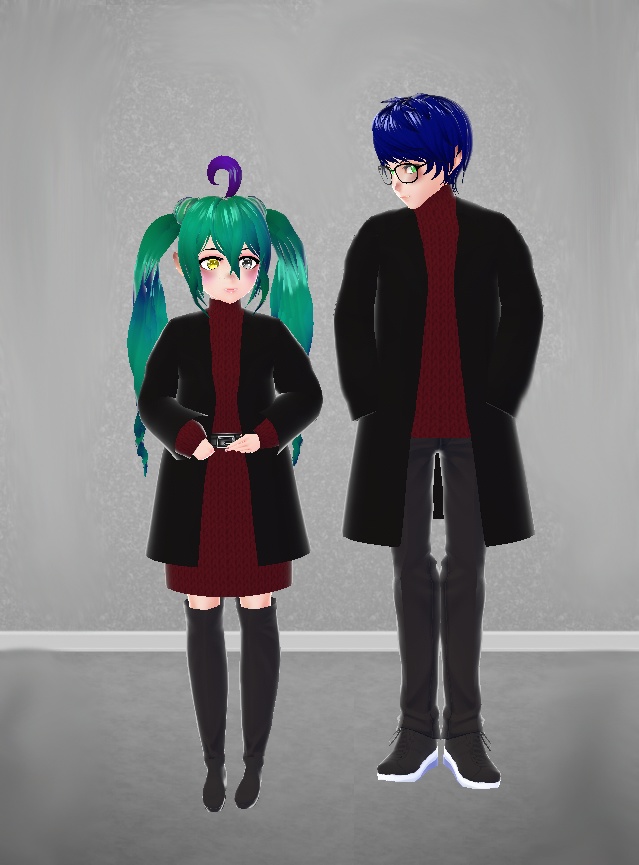 Free Matching Guy and Girl outfit (Free)