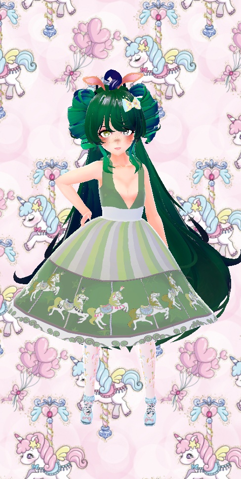 (FREE)Carousel Dress(VROID)