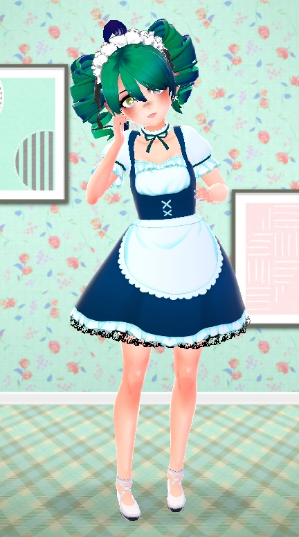 (Vroid) Maid outfit Variations (FREE)