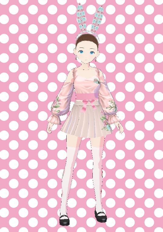 (Free)Flower outfit (Vroid)