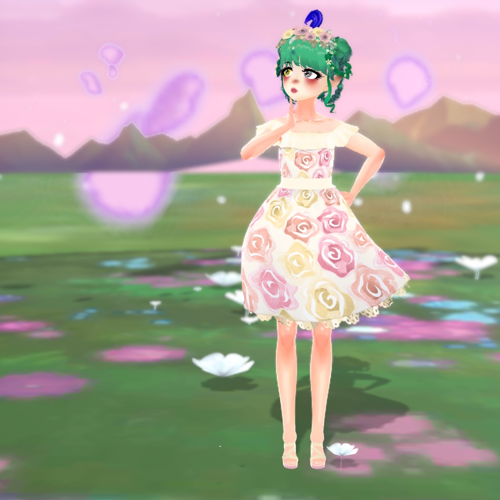 Summer Flower Outfit