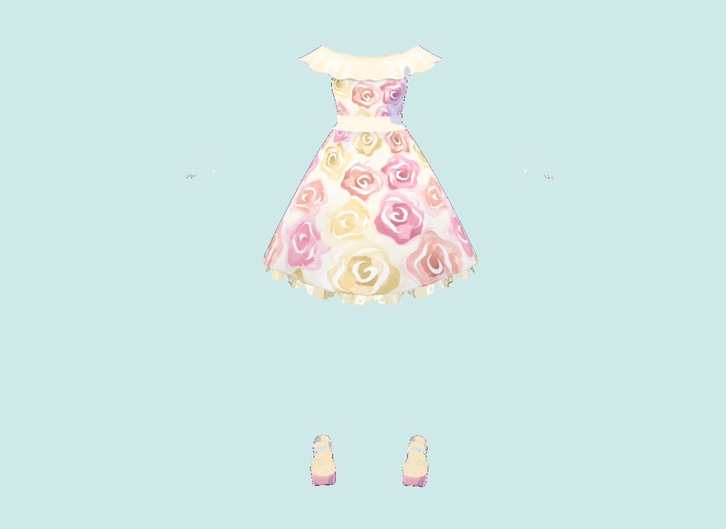 Summer Flower Outfit