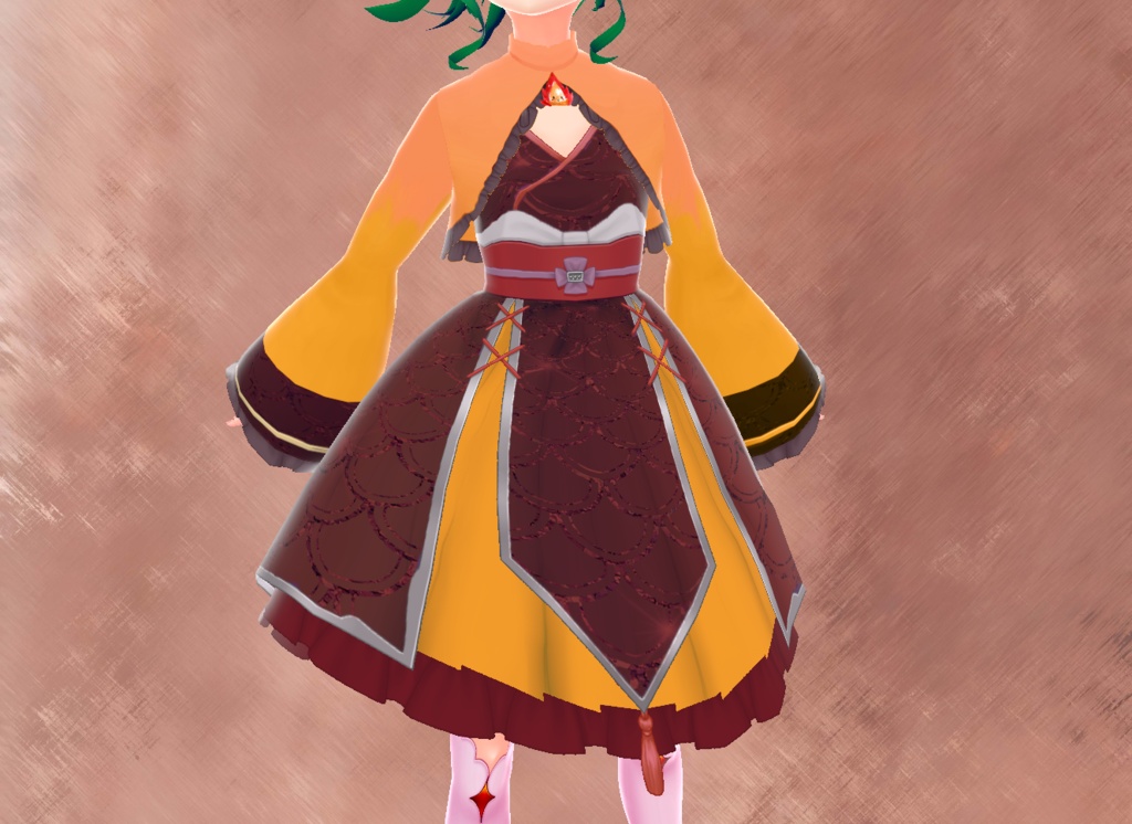 Year of the Dragon Vroid outfit(free)