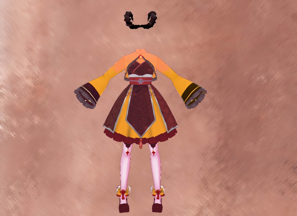 Year of the Dragon Vroid outfit(free)