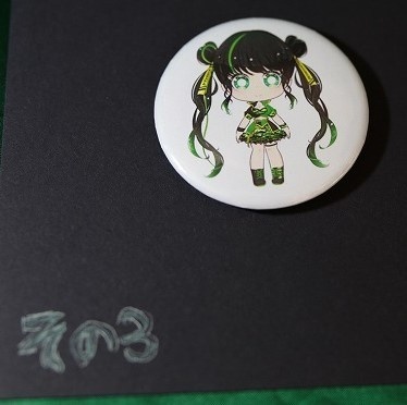 オリジナルキャラクター缶バッジバージョン3