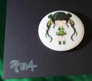 オリジナルキャラクター缶バッジバージョン4