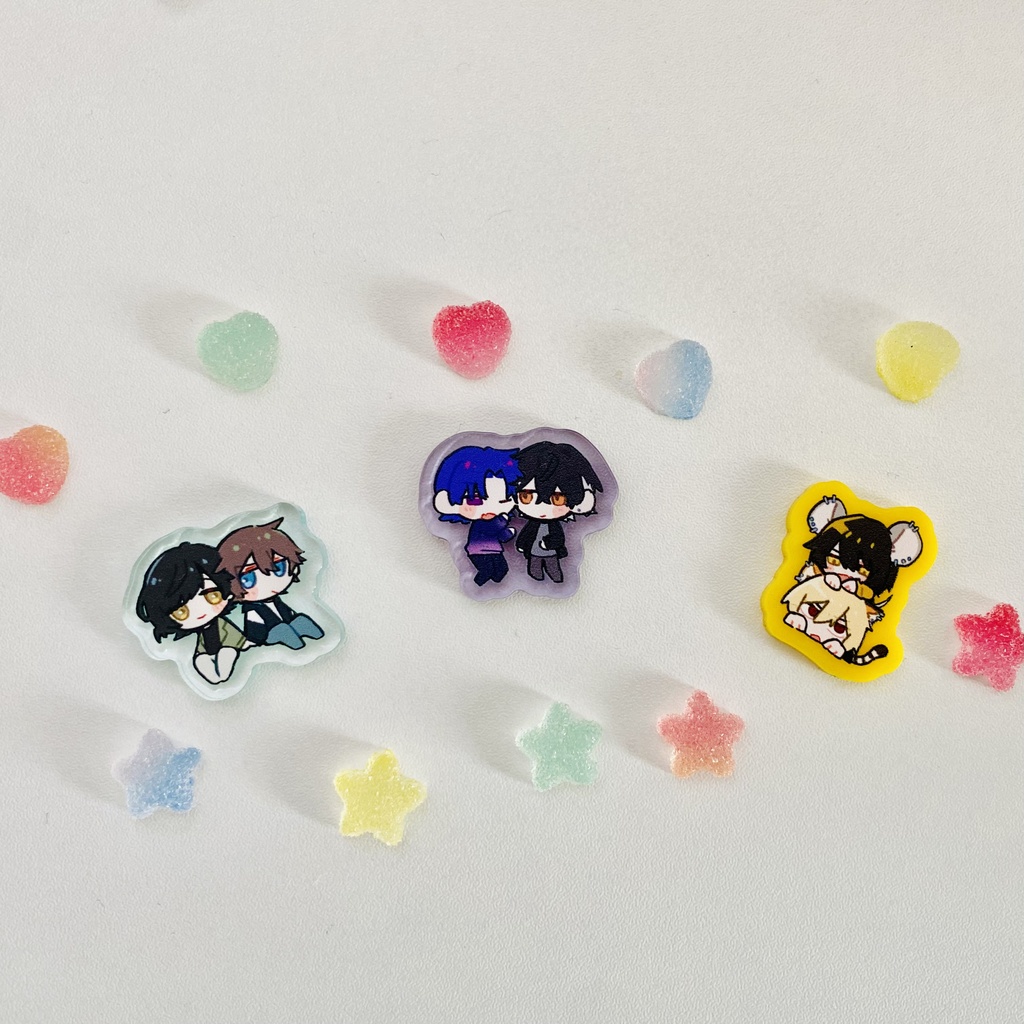 あおきーろPCコンビアクリルおはじき