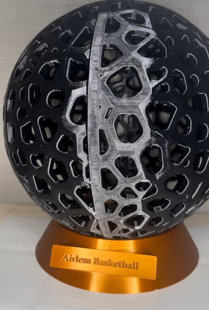 ボロノイバスケットボール 白