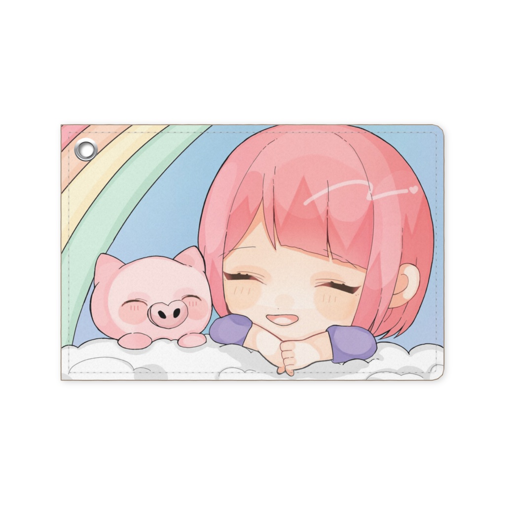 ばなパスケース【にこにこ】
