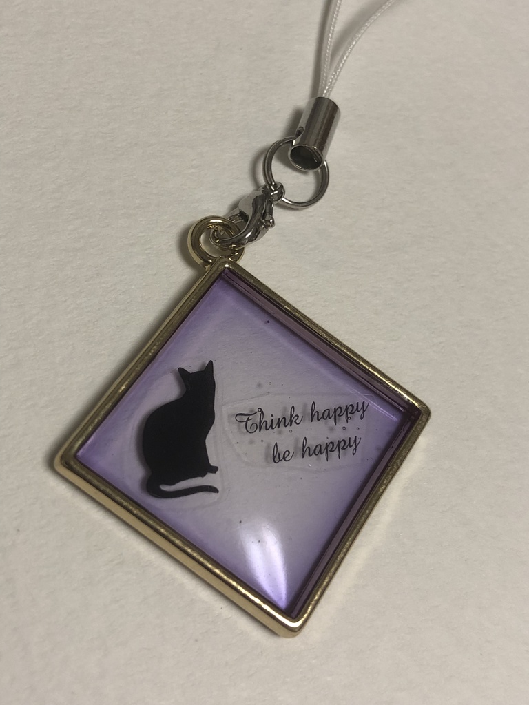 レジンキーホルダー 猫