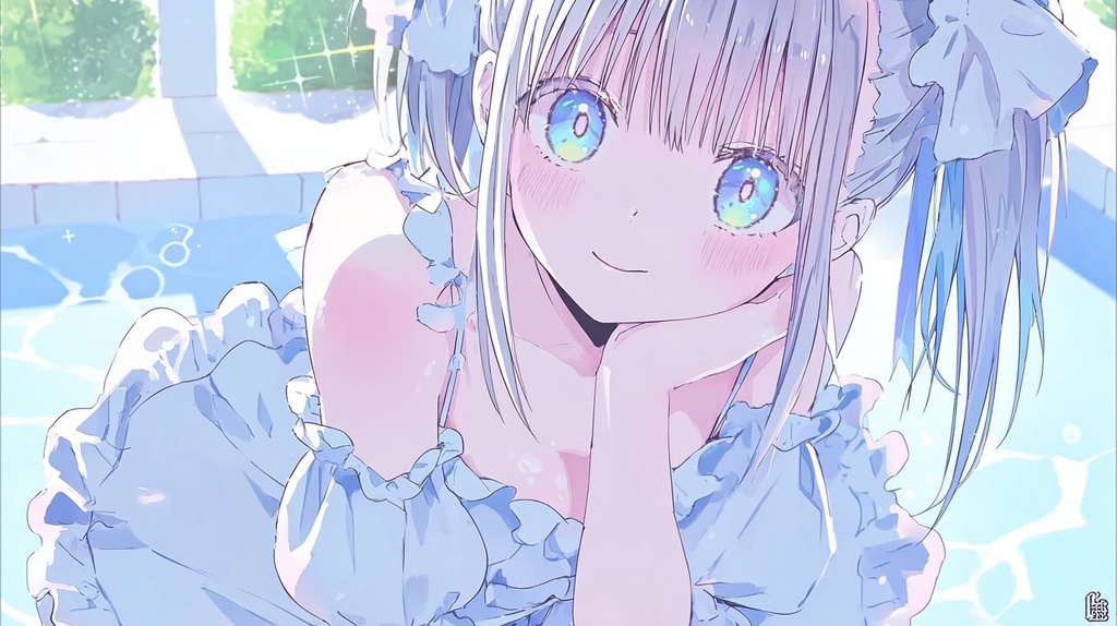 blue
