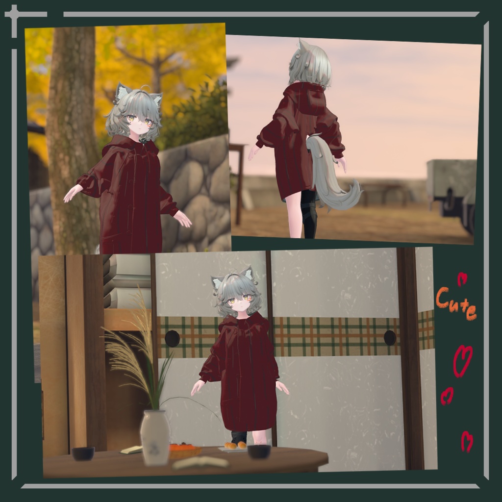 【簡単導入】和みの秋 Nemo専用和風ジャケットテクスチャ