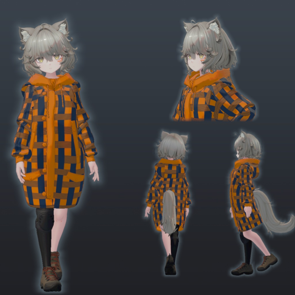 【簡単導入】和みのハロウィン Nemo専用和風ジャケットテクスチャ