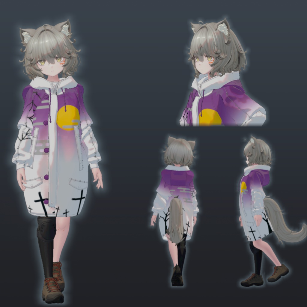 【簡単導入】和みのハロウィン Nemo専用和風ジャケットテクスチャ