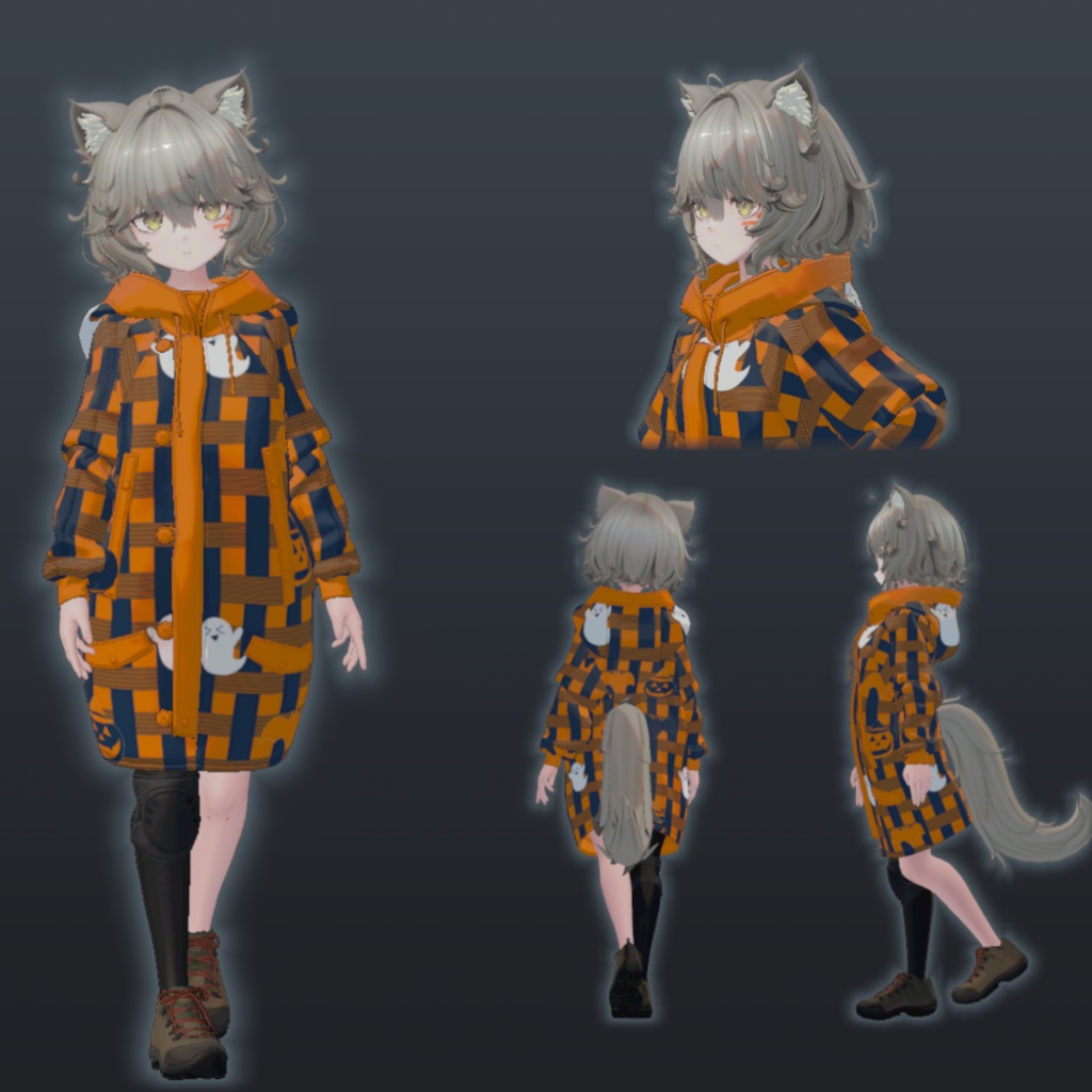 【簡単導入】和みのハロウィン Nemo専用和風ジャケットテクスチャ