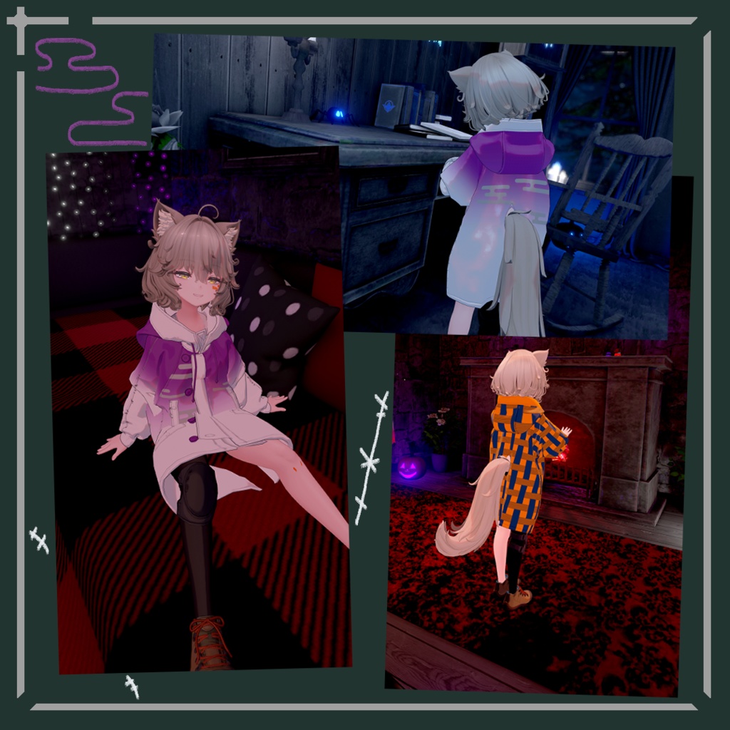 【簡単導入】和みのハロウィン Nemo専用和風ジャケットテクスチャ