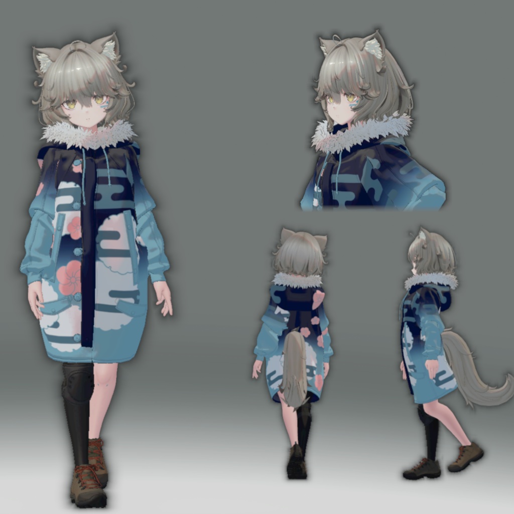 【簡単導入】和みの冬 Nemo専用和風ジャケットテクスチャ