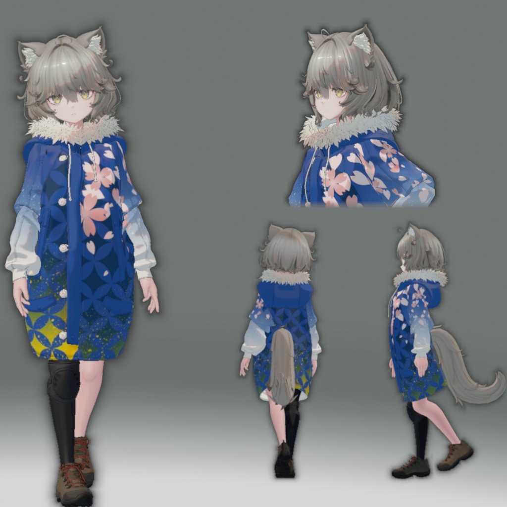 【簡単導入】和みの春 Nemo専用和風ジャケットテクスチャ