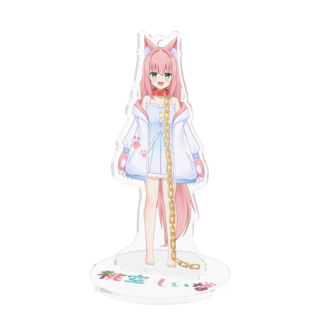 【桃空しいな】アクリルフィギュア　誕生日記念✨常設グッズ