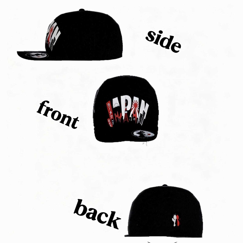 【VRoid】EM Snapback Cap - ストリートキャップ (4 colors)