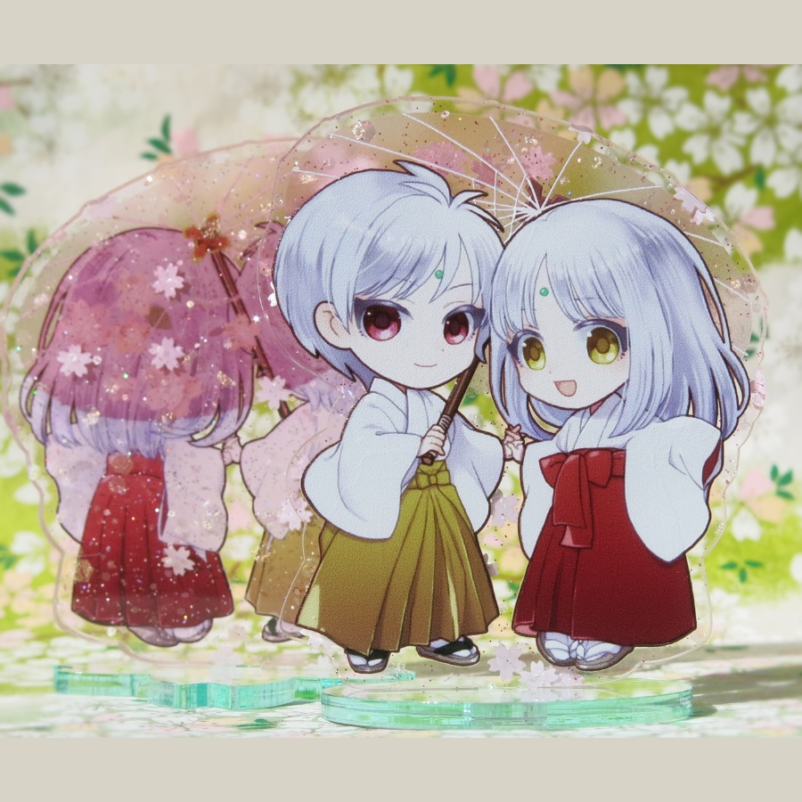 双子*桜アクスタ