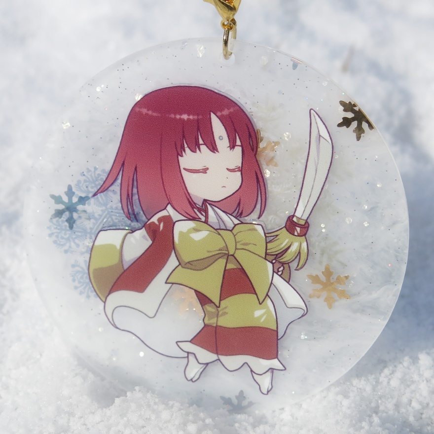 一族*雪アクキー