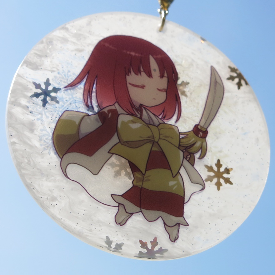 一族*雪アクキー