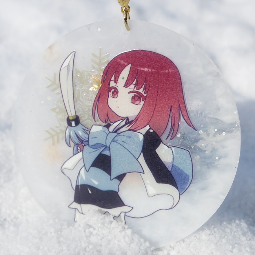 一族*雪アクキー