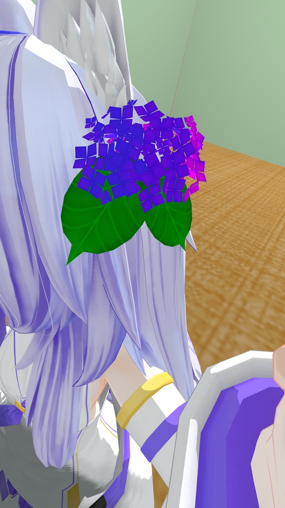 【3D小物】紫陽花(おまけ付き)