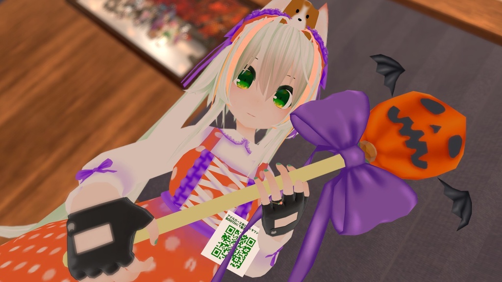 【3D小物】ハロウィン★ステッキ