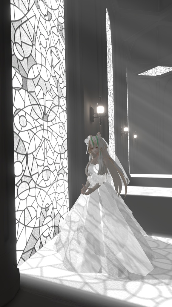 【アイルロース2用】ウェディングドレス