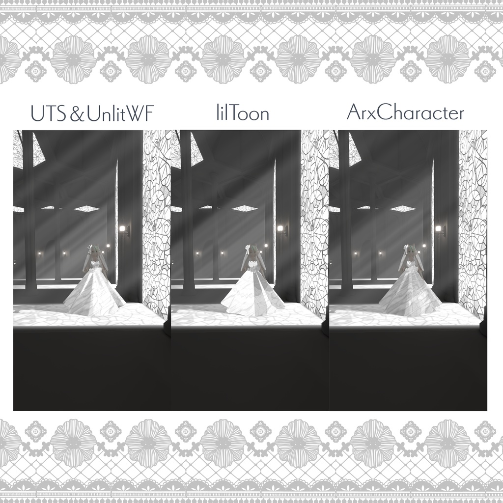 【シャオマオ2用】ウェディングドレス