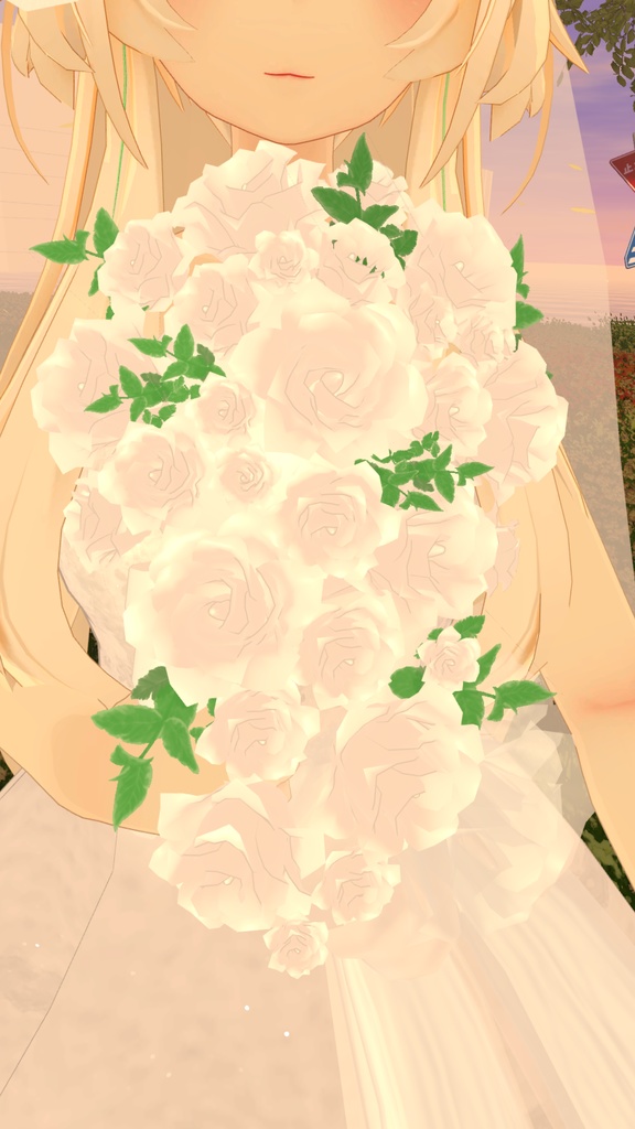 *無料*【3D小物】ウェディングブーケ