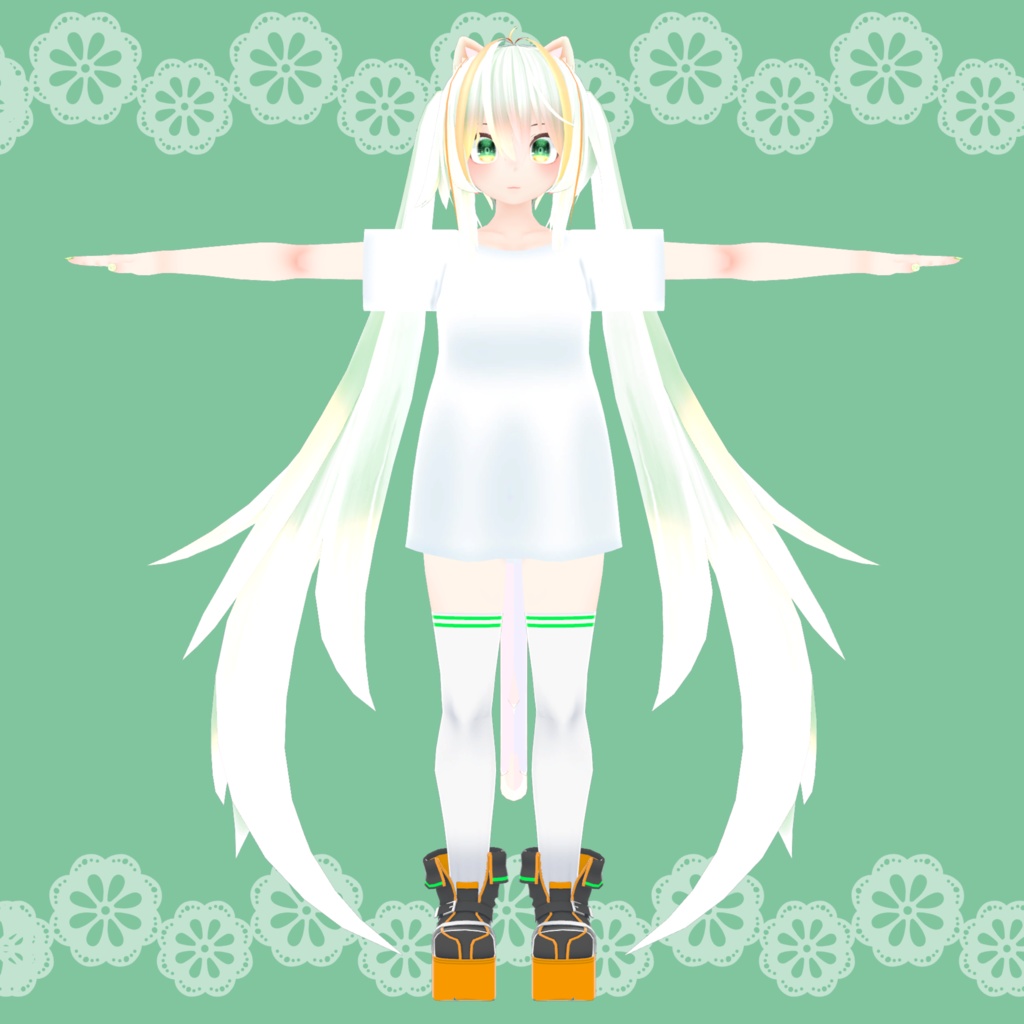 【アイルロース2用】ゆるゆるシャツ(ショーパン付き)