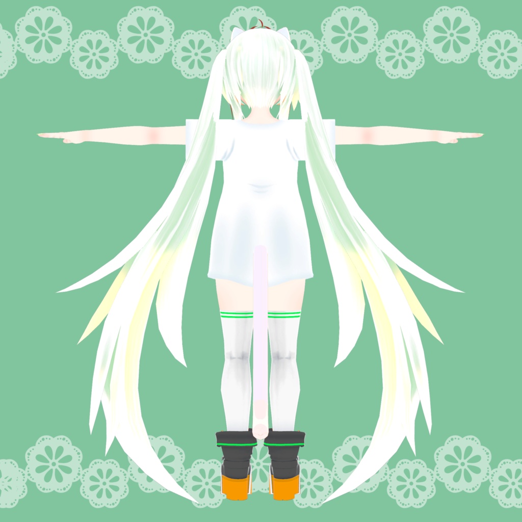 【アイルロース2用】ゆるゆるシャツ(ショーパン付き)