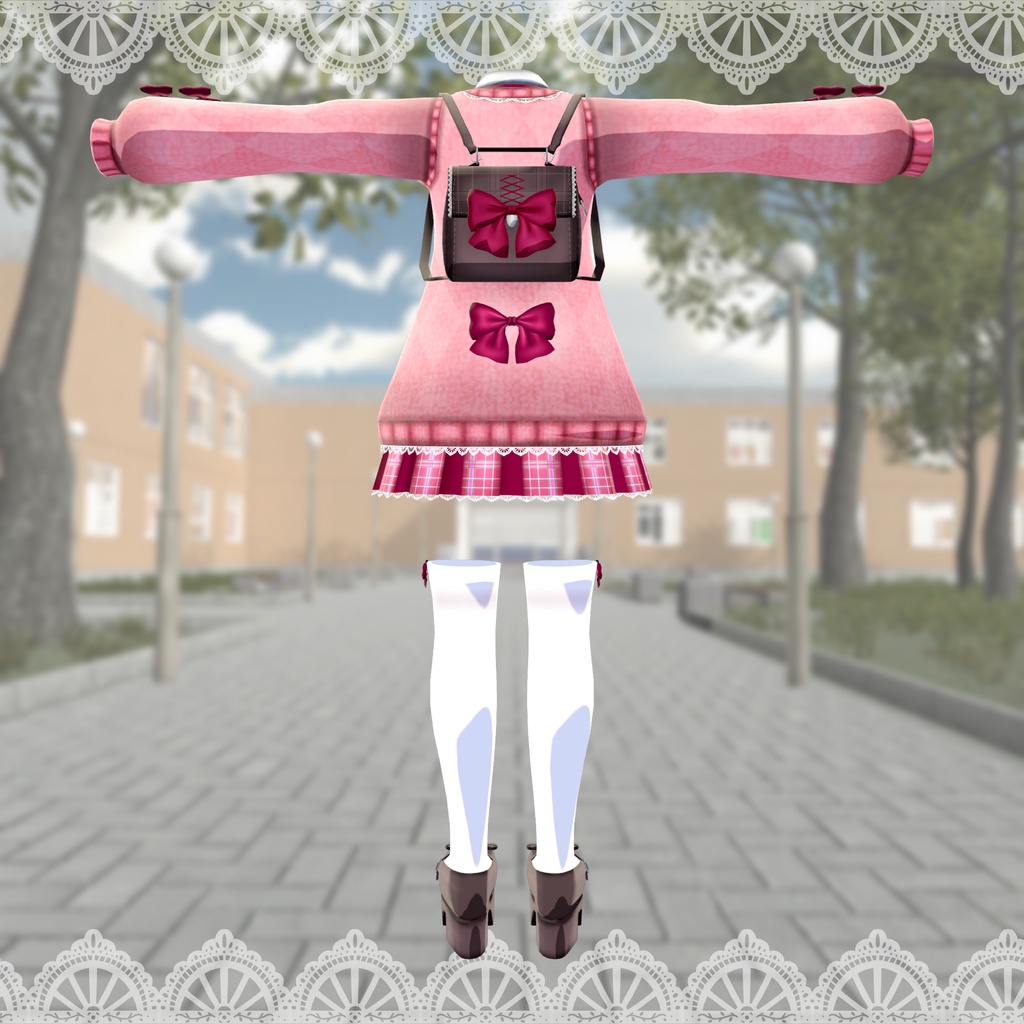 【シャオマオ3共通素体】シトラス学園制服 モダンVer