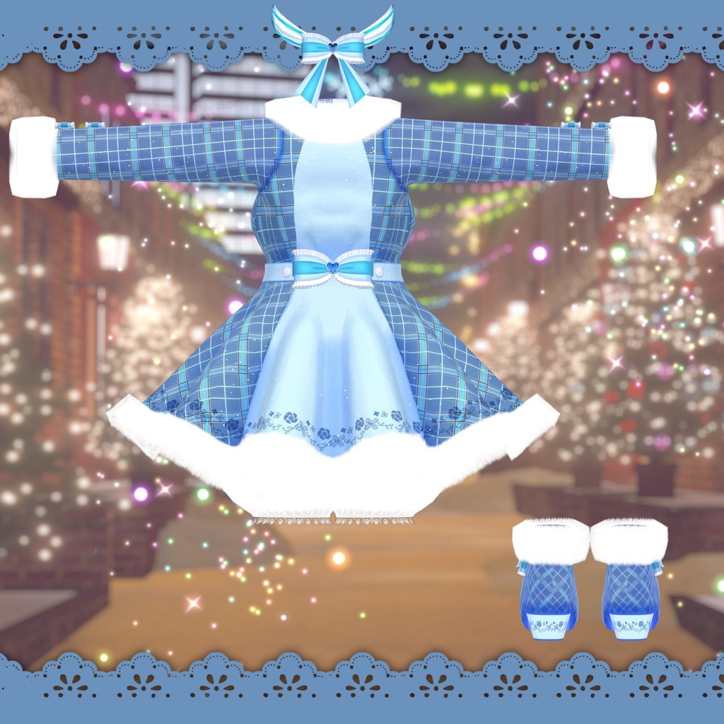 【アイルロース3用】デートコートワンピ