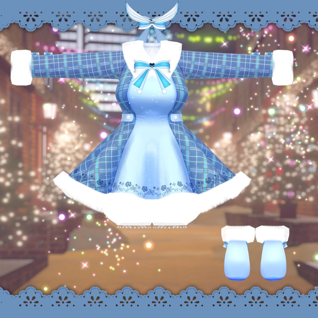 【アイルロース3用】デートコートワンピ