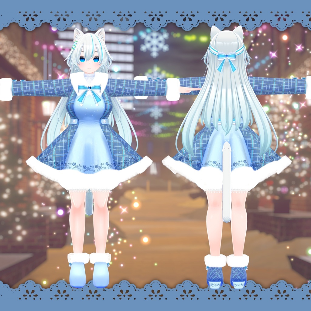 【アイルロース3用】デートコートワンピ