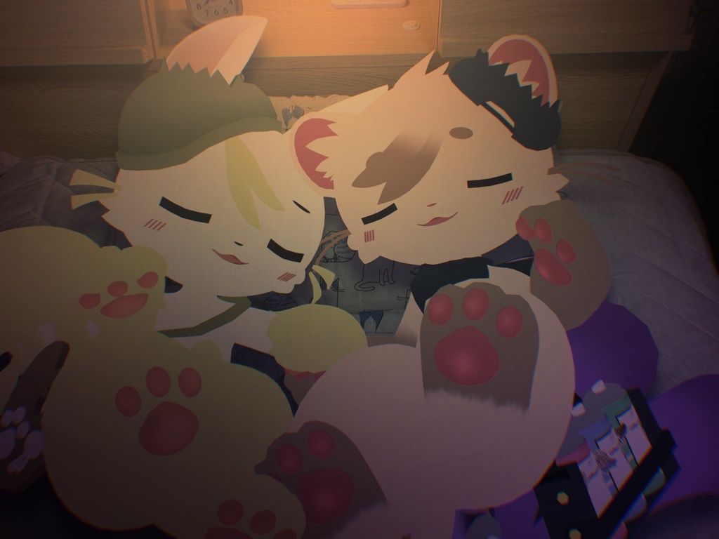 パレッタ & フェレッタ - Paletta & Ferretta / VRChat向け3Dモデル