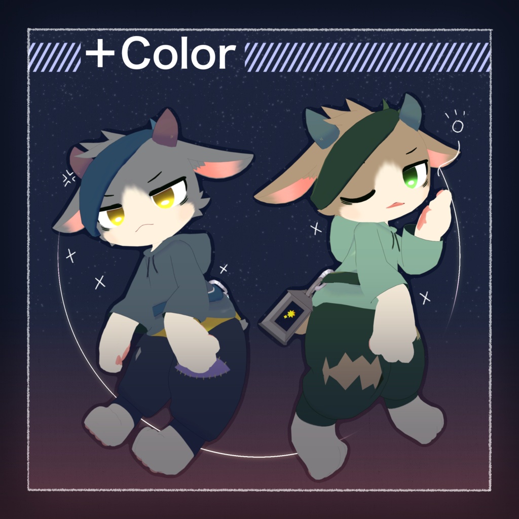 メーヴル - Mevre / VRChat向け3Dモデル