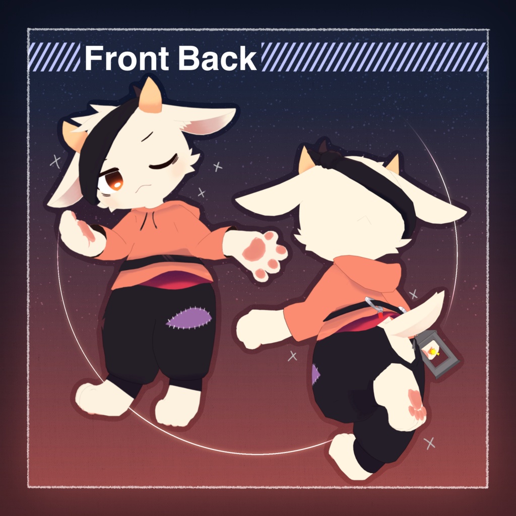 メーヴル - Mevre / VRChat向け3Dモデル