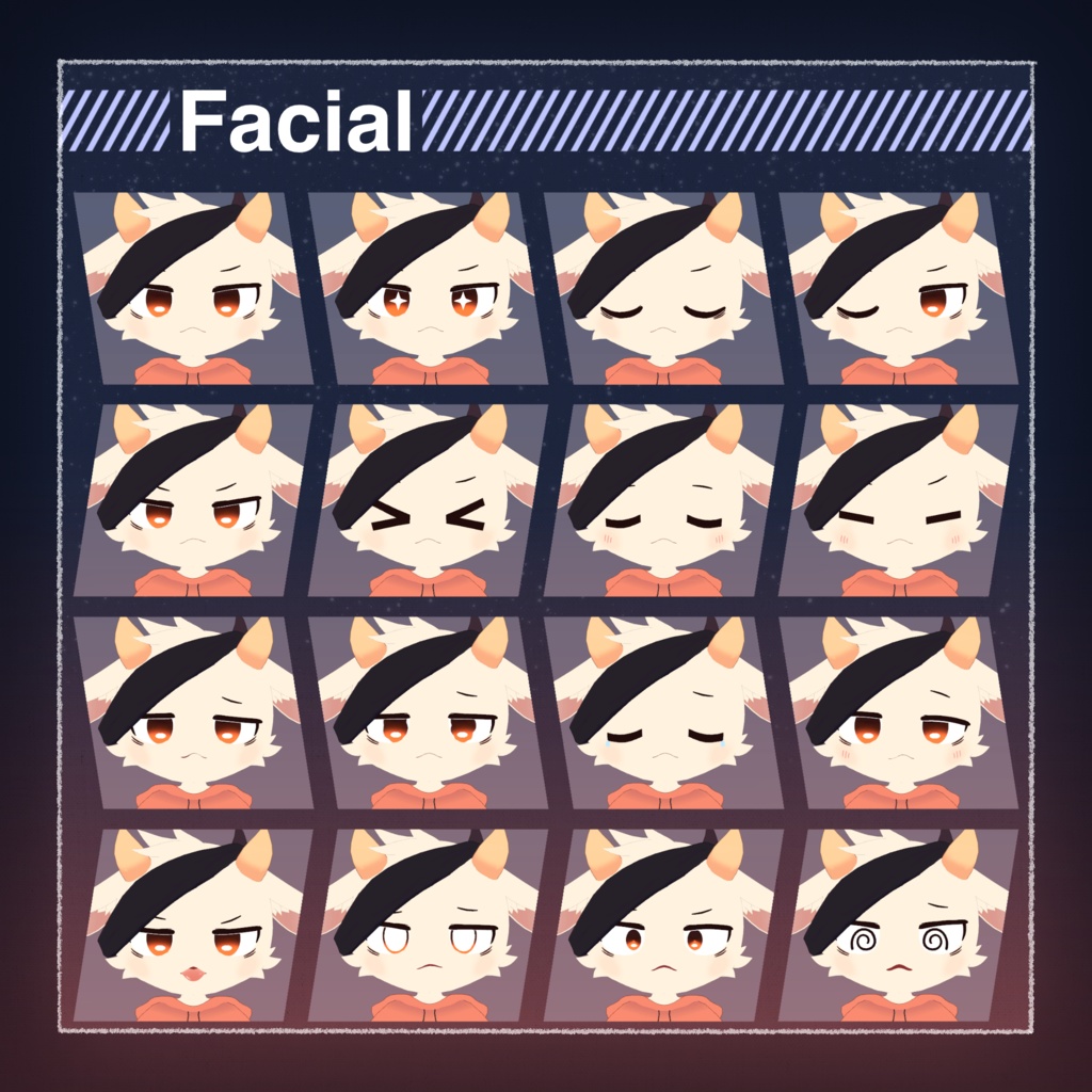 メーヴル - Mevre / VRChat向け3Dモデル